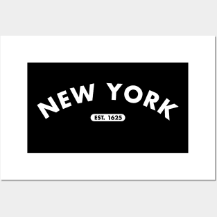 new york est. 1625 Posters and Art